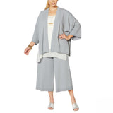 MarlaWynne WynneLayers Women's Sweater Cardigan With High Side Slits