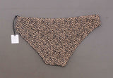 Shade & Shore Women's Animal Print Cheeky Bikini Swim Bottom Medium