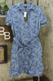 DG2 by Diane Gilman Women's Plus Size SoftCell Printed Duster Shirtdress