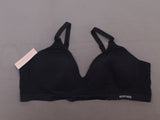 Nearly Nude Women's Seamless Comfortable Lounge Bra Black XXXL