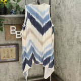 DG2 by Diane Gilman Women's Sleeveless Tie Dye Duster