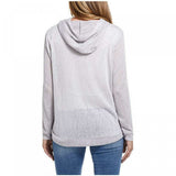 Weatherproof Vintage Women's Lightweight Slub Knit Hoodie T-Shirt