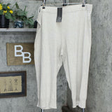 MarlaWynne Plus Size Sweater Knit Crop Pant