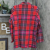 Victoria's Secret Womens Plaid Flannel Cotton Pajama Pant Shirt Sleep Set