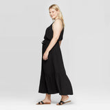 Ava & Viv Women's Plus Size Sleeveless V-Neck Maxi Dress