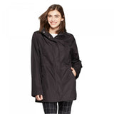 A New Day Women's Packable Hooded Raincoat Rain Jacket