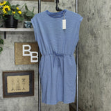 A New Day Women's Short Sleeve Extended Shoulder A-Line Dress