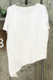 NWT Skinnygirl Womens Acid Wash High-Low Top. 690730 Large