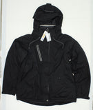 North End Women's Sherpa Fleece Lined Seam Sealed Parka Black XL