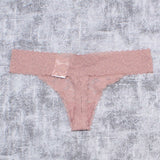 Auden Women's All Over Lace Thong Panties