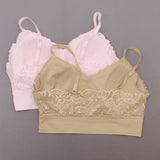Rhonda Shear 2 Pack Lace Leisure Bras With Removable Pads