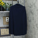 G.I.L.I. Women's Knit Sweater Cape With Snap Detail
