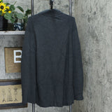 G.I.L.I. Women's Knit Sweater Cape With Snap Detail