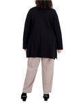 Alfani Plus Size Solid Embellished Cardigan Sweater