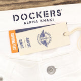Dockers Men's Jean-Cut Supreme Flex Pants White 38x32