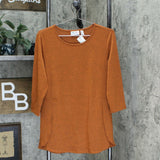 NWT Denim & Co. Women's Essentials Heavenly Jersey Knit Top. A374651 Small
