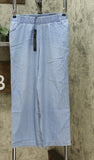 DG2 by Diane Gilman Women's Petite SoftCell Chambray Wide Leg Pants