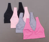 NEW Rhonda Shear Women's LOT OF 4 Seamless Ahh Bras. 700322-NEW Small
