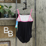 Speedo Girls Colorblock One Piece Swimsuit