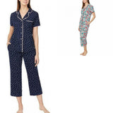 Jane and Bleecker Women's Knit Capri Pajama Set