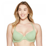 Auden Women's Everyday Cotton Demi Lightly Lined T-Shirt Bra
