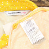 Isaac Mizrahi Live! Women's Polka Dot Button Front Knit Peplum Top