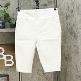DG2 by Diane Gilman Classic Stretch Pull On Bermuda Short Ivory Small