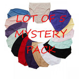 Rhonda Shear Women's Ahh Brief Panties LOT OF 5 Mystery Set