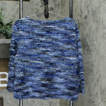 Vince Camuto Women's 3/4 Sleeve Eyelash Knit Sweater