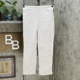 New Hilary Radley Women's Stretch Seersucker Pull-On Ankle Pants. 1364094-NEW S
