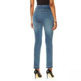 DG2 by Diane Gilman Women's Petite Tapered Comfort Stretch Jeggings