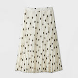 A New Day Women's Polka Dot Pleated A-Line Midi Skirt 568856