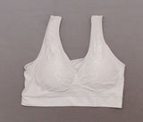 Rhonda Shear Plus Size Jacquard Ahh Bra With Removable Pads
