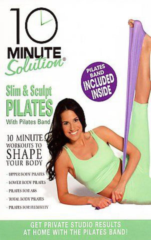 10 Minute Solution: Slim Sculpt Pilates (DVD, 2007)
