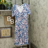 New Matty M Women's Faux Wrap Short Sleeve Knit Dress. 1369412-NEW X-Large