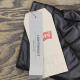 Levi's Men's Faux Leather Quilted Trucker Jacket