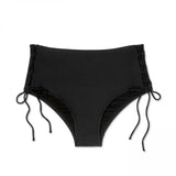Xhilaration Women's Plus Size Lace Up High Waist Bikini Bottom