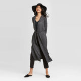 A New Day Women's Belted Long Sleeve Duster Cardigan