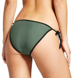 Xhilaration Womens Crochet String Bikini Swim Bottom Green XS