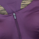All In Motion Women's High Support Mesh Back Zip-Front Sports Bra