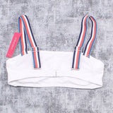 Xhilaration Women's Ribbed Bralette Bikini Top