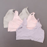 Rhonda Shear 3 Pack Jacquard Ahh Bras With Removable Pads Pastels 3X