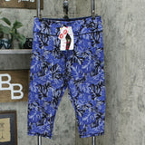 NWT Women With Control Women's Petite Reversible Crop Pants. A354372 PL