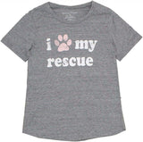 Grayson/Threads Women's I Paw My Rescue Graphic T-Shirt