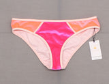 Shade & Shore Women's Sun Coast Cheeky Velvet Color Block Bikini Bottom
