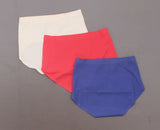 Rhonda Shear Women's 3 Pack Invisible Body Brief Panties