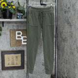 Wild Fable Women's High-Waisted Pocket Leggings Olive Green XS