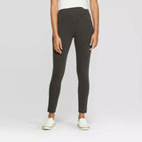 A New Day Women'a High Waist Jeggings Grey Large