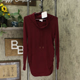 Isabel Maternity by Ingrid & Isabel Lightweight French Terry Cowl Neck Sweatshirt