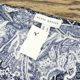Susan Graver Women's Paisley Liquid Knit Scarf Top